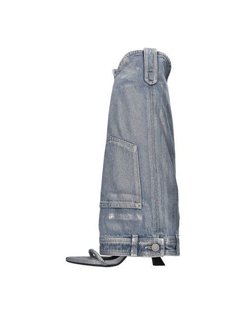 Sandali in denim IACHI/ARAIA | I011-T EMMERAZZURRO JEANS